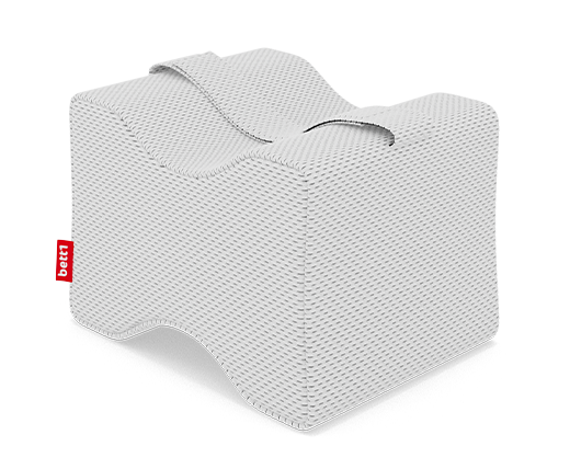 Das BODYGUARD® Kniekissen. Daneben das Oeko-Tex® Standard 100 Siegel.