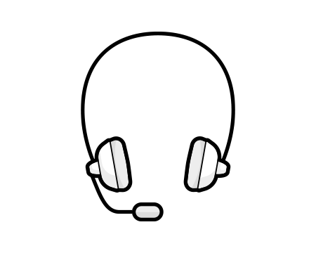 Illustration: ein Headset