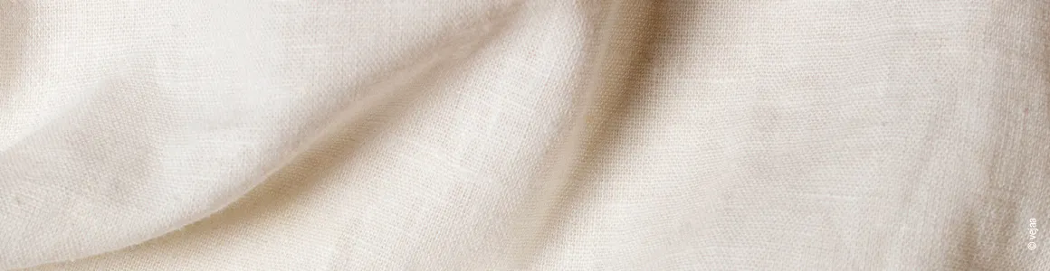 Zoom sur un tissu en linon