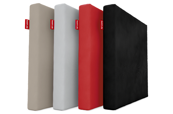 Quatre coussins de chaise Raingard en différentes couleurs