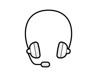 Illustration: ein Headset